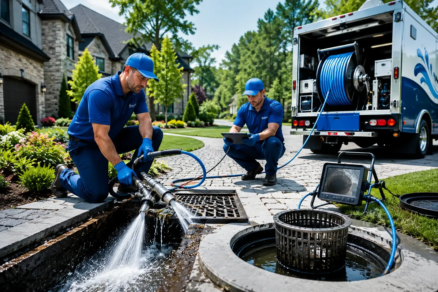 Local outdoor drain cleaning professionals in Coralville, IA