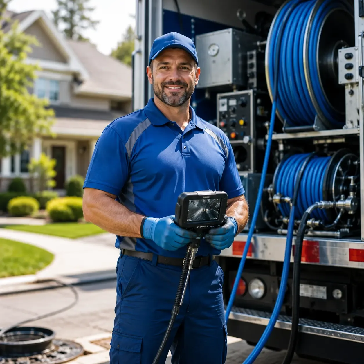 Local outdoor drain cleaning specialists in Coralville, IA
